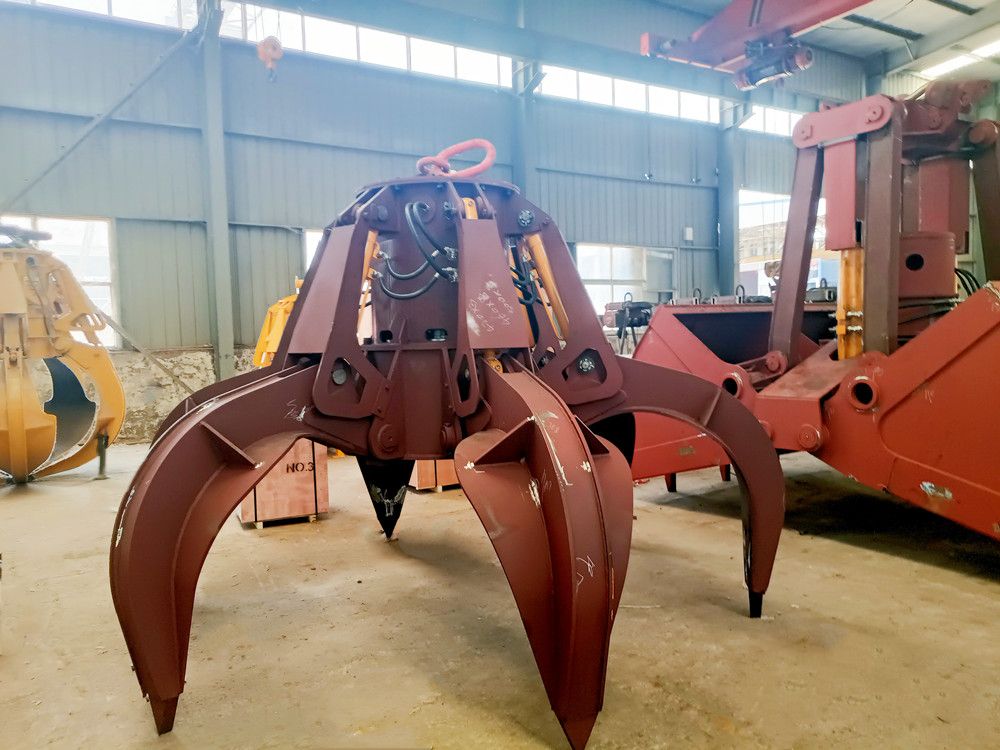 河南電動液壓抓斗、兩瓣、多瓣、矩形多瓣液壓抓斗廠家銷售