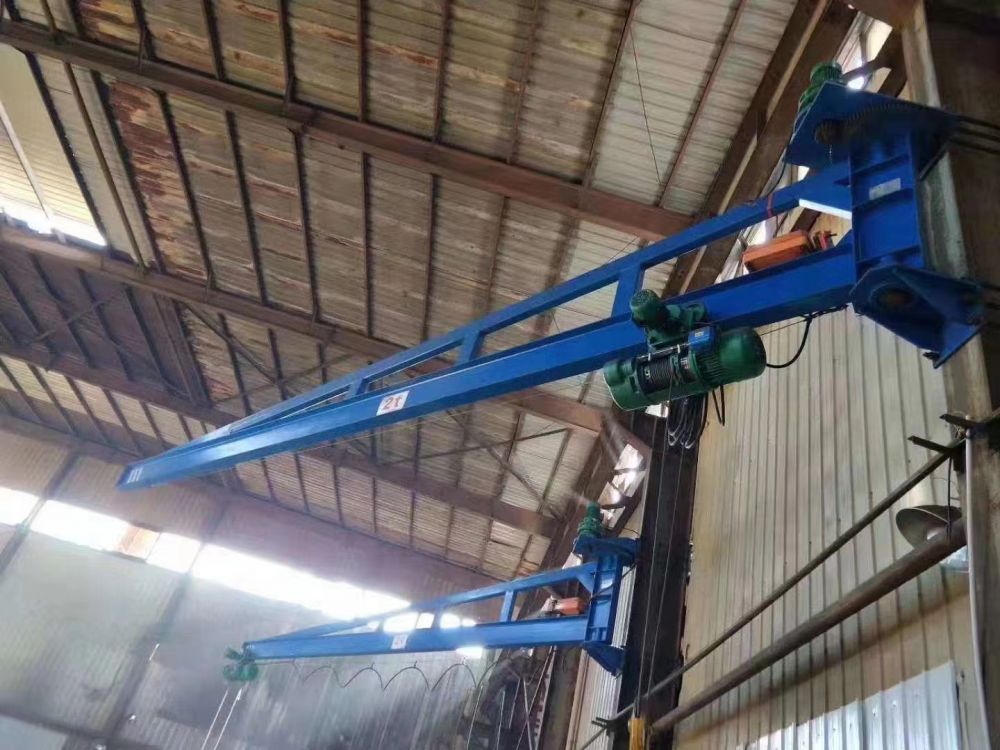 懸臂起重機廠家供應(yīng)，壁柱式懸臂吊型號規(guī)格、起重量、半徑