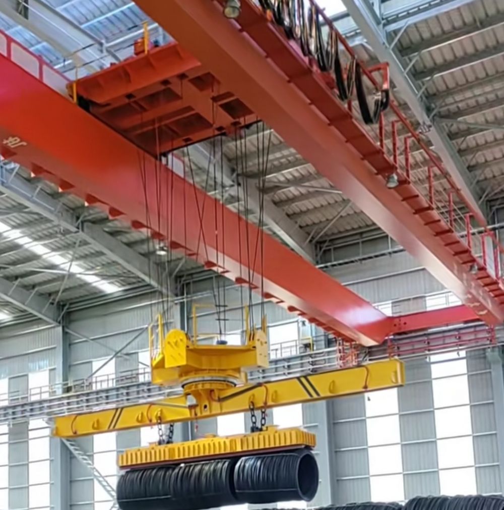 電磁橋式起重機、電磁掛梁下旋轉(zhuǎn)起重機、電磁行車
