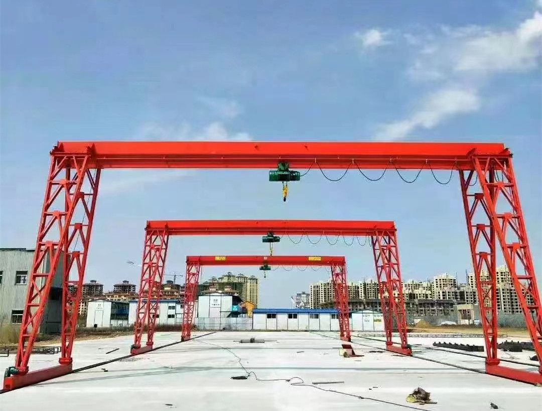 河北龍門吊。張家口MH型電動單梁門式起重機廠家銷售與安裝