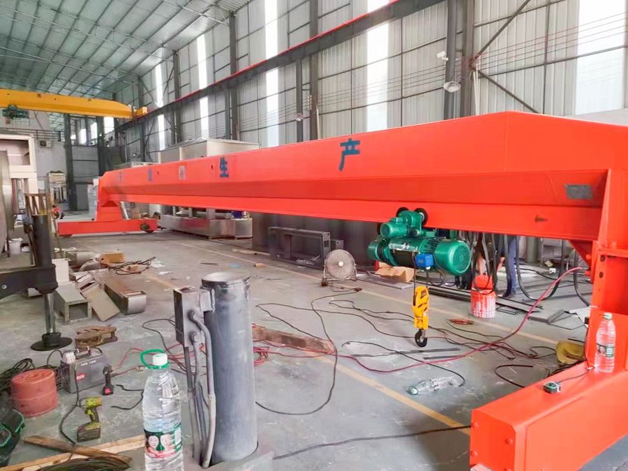 大連起重機、橋吊、橋式起重機、主梁加高LD電動單梁起重機