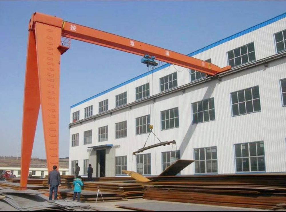 聊城龍門吊、電動葫蘆單梁門式起重機廠家銷售安裝維修