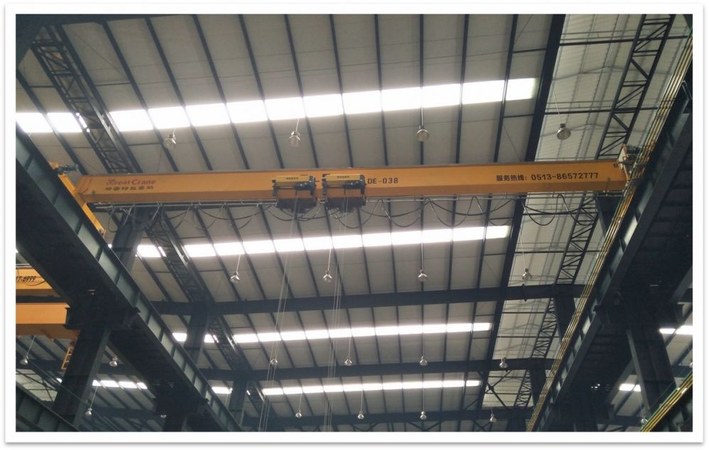 振江股份LDEX5T+5T歐式單梁橋式起重機