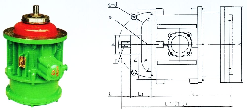 BZD系列防爆電動(dòng)葫蘆主起升電動(dòng)機(jī)圖片與外形尺寸圖.jpg