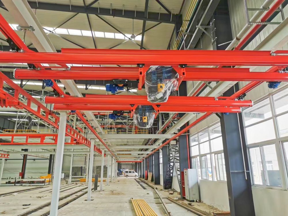 KBK懸掛起重機、單雙梁組合式輕型懸掛起重機廠家、價格