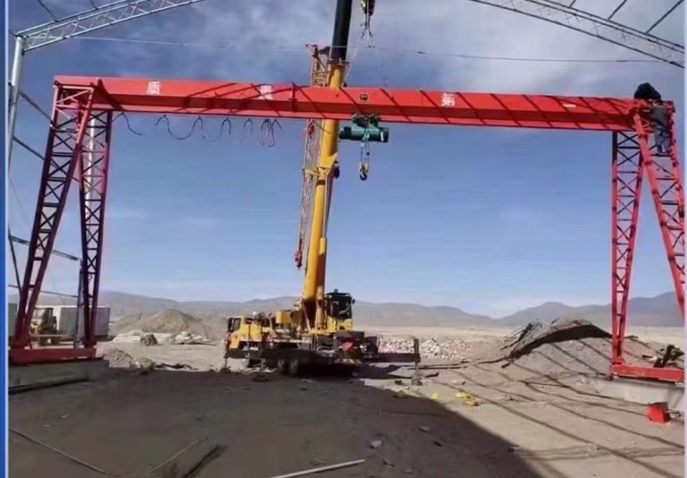 陜西龍門吊、MH型電動單梁門式起重機