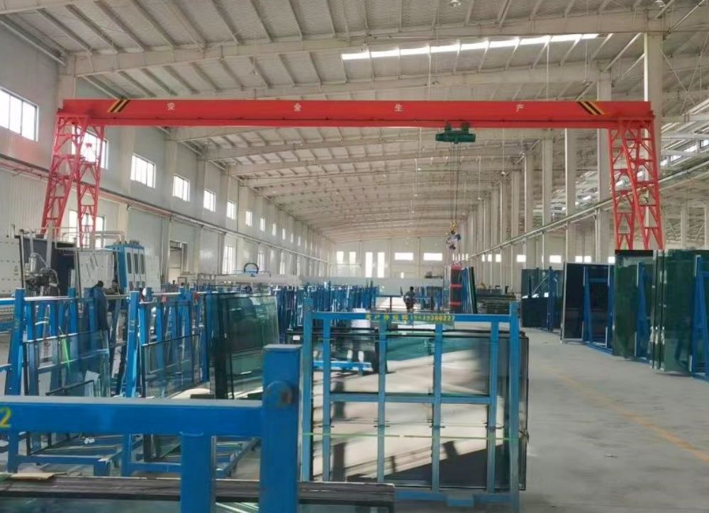 湖南起重機、湘潭龍門吊、MH型電動葫蘆單梁門式起重機