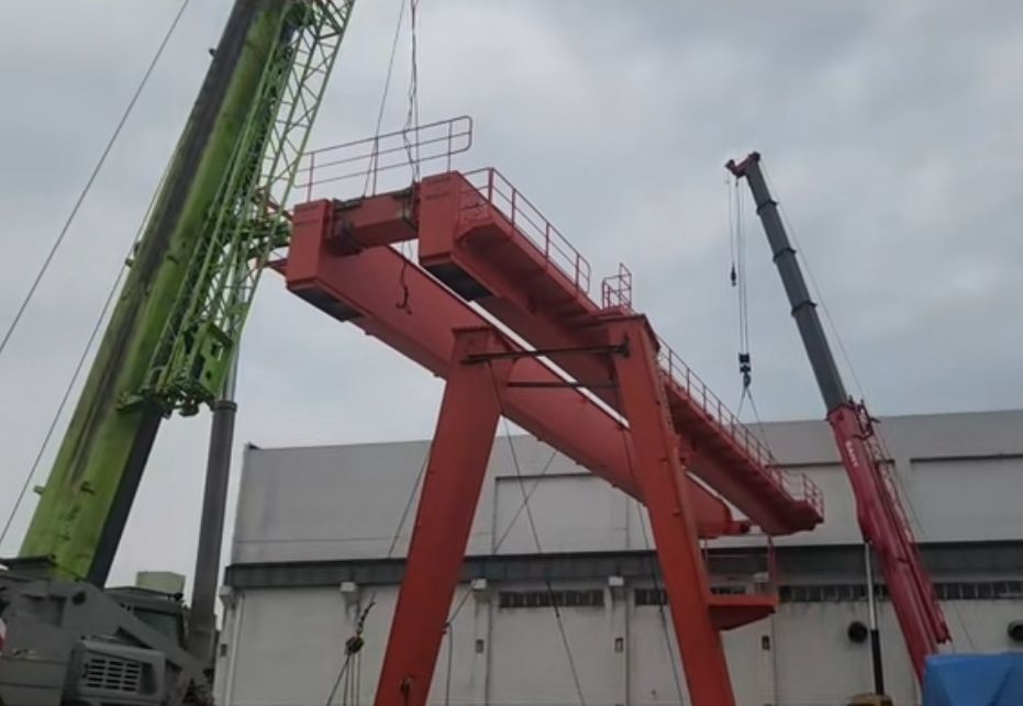 BMG型半腿門式起重機、半腿龍門吊、雙梁龍門