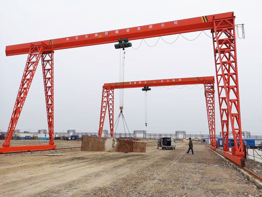 延安龍門吊、龍門吊機、天車、MH型電動葫蘆門式起重機廠家銷售
