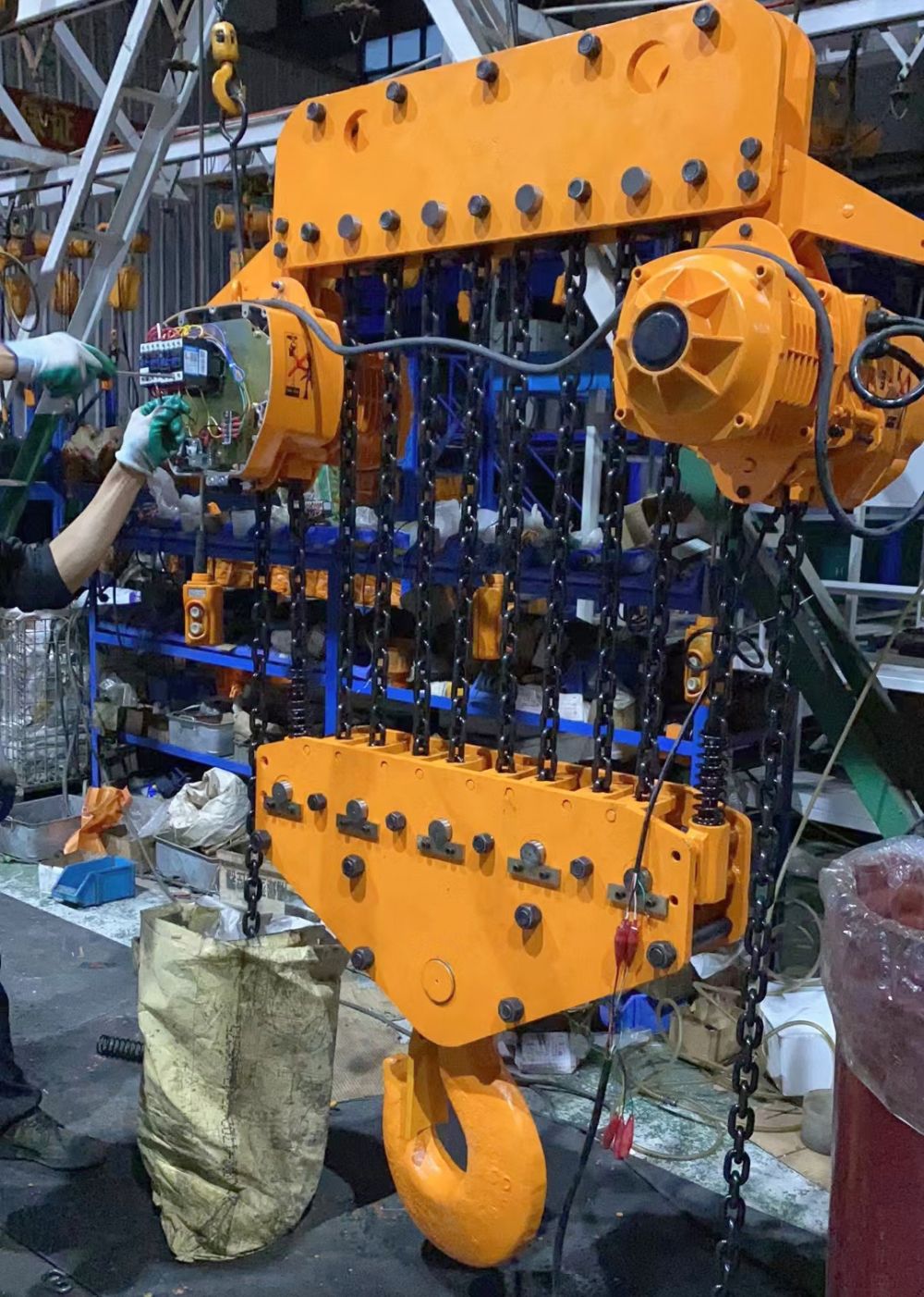 環(huán)鏈葫蘆批發(fā)、低凈空/大噸位/防爆單雙速環(huán)鏈葫蘆