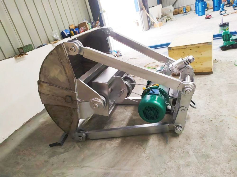 起重抓斗、電動馬達抓斗、不銹鋼釀造抓斗廠家品牌、河南廣興起重抓斗