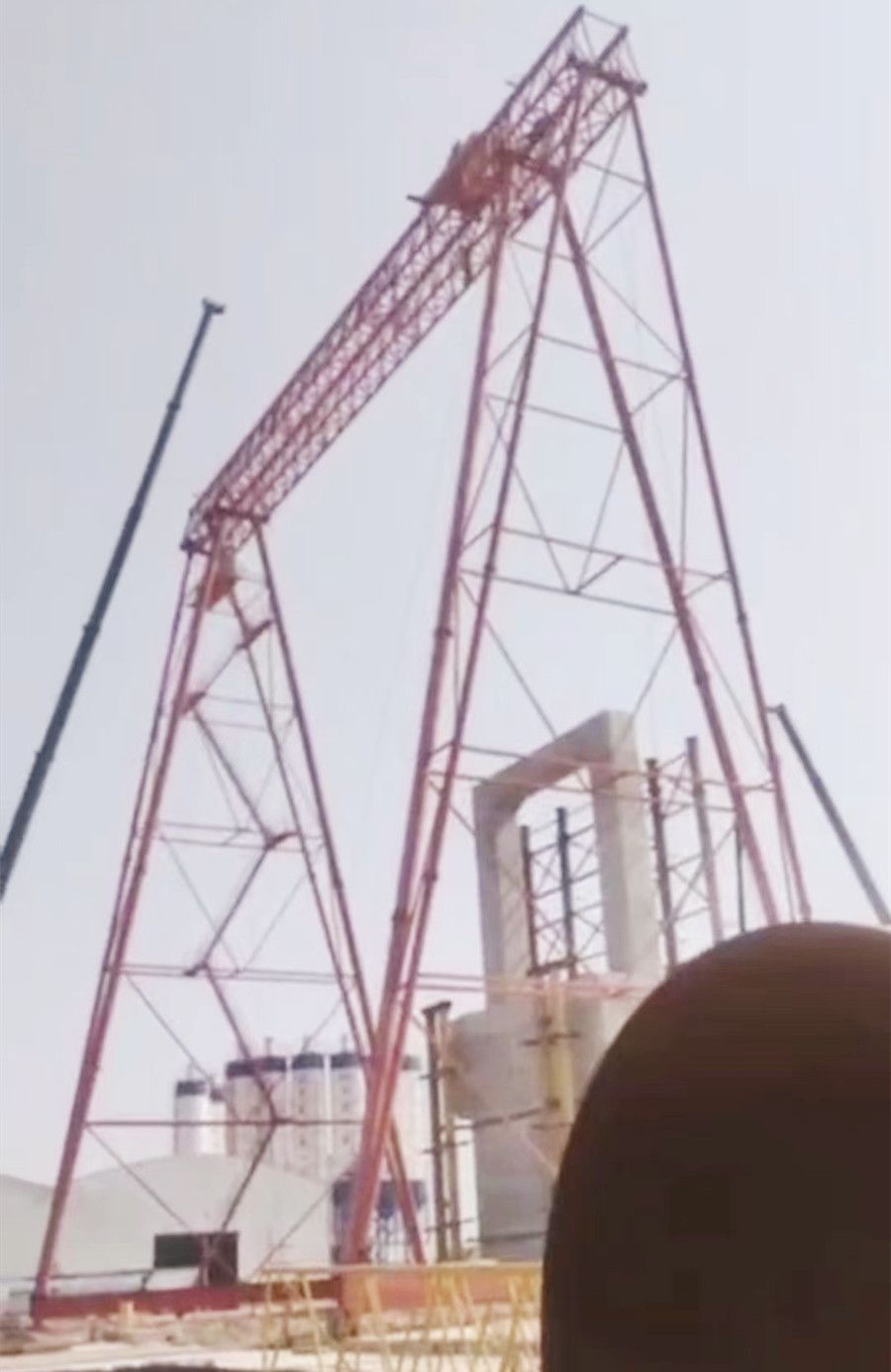 河南鐵山起重機械設備，MG型100/16t龍門吊，門式起重機