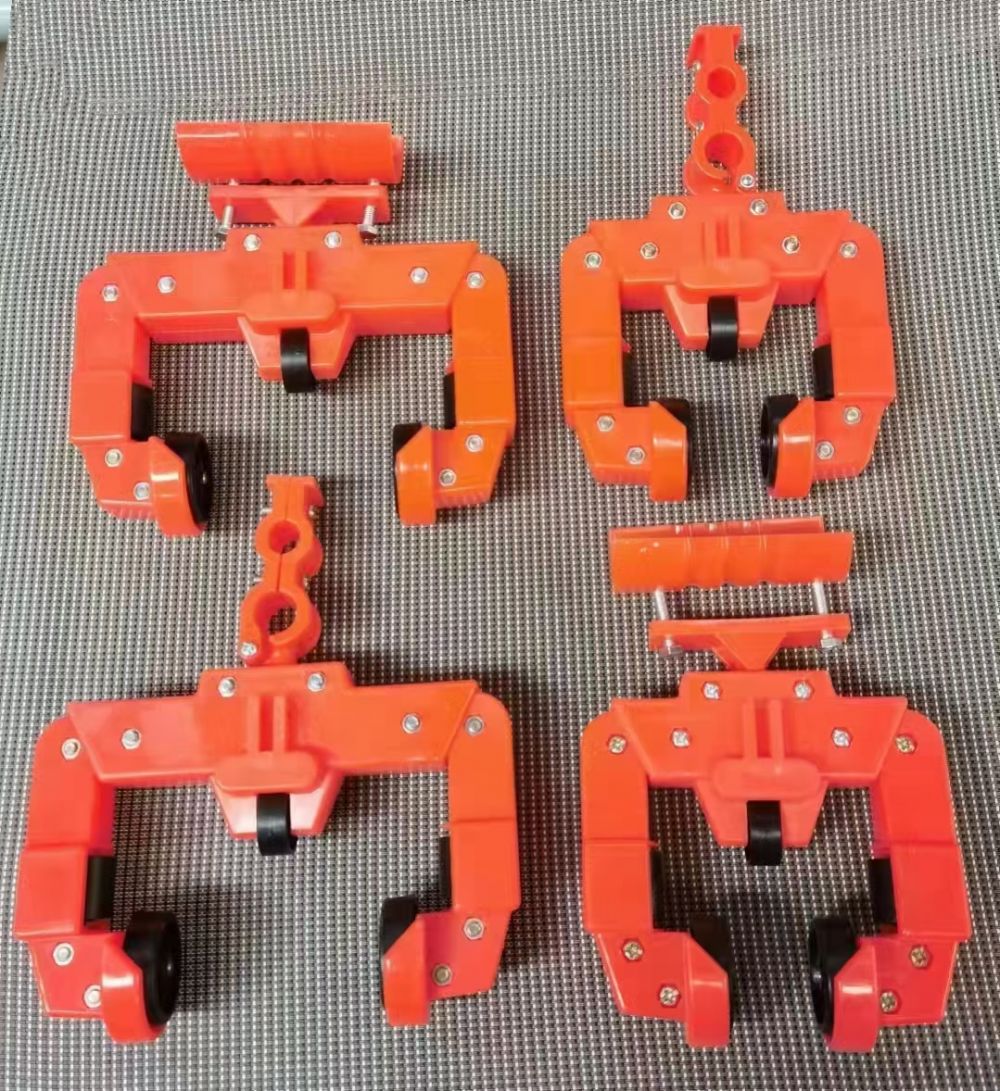 塑料塑膠電纜小車、防爆電纜滑車、塑料拖纜滑車