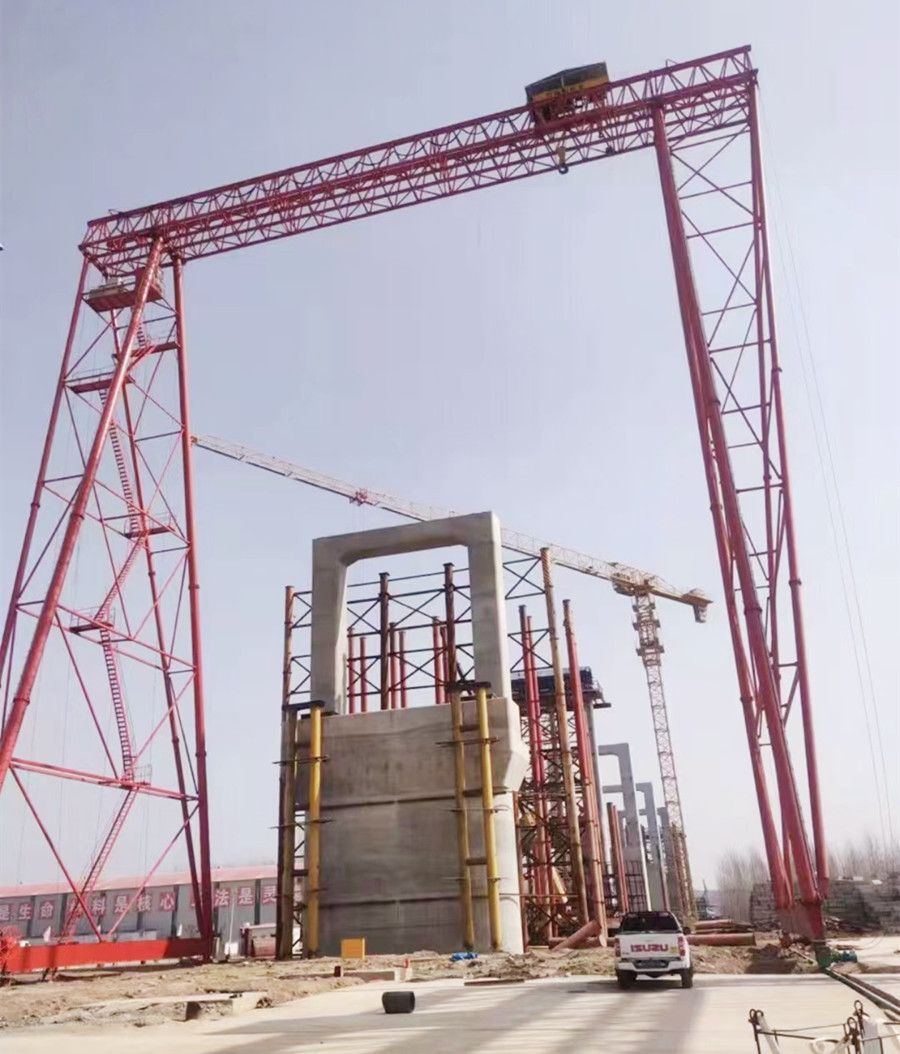 河南鐵山起重機械設備，MG型100/16t龍門吊，門式起重機