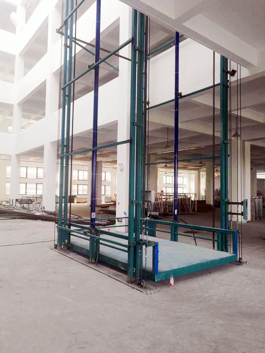 嘉興市SJD0.5~10t鏈條導(dǎo)軌式液壓升降機(jī)廠家銷售，安裝維修