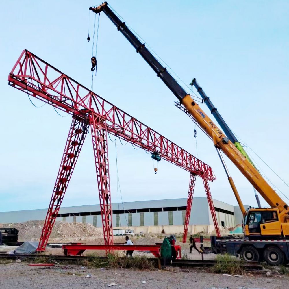 湘西龍門吊廠家銷售安裝維修、電動單梁門式起重機型號、參數(shù)、價格