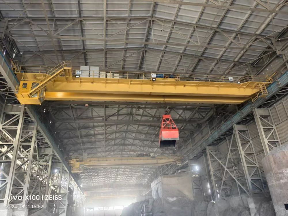 西安電動抓斗橋式起重機、抓斗吊、抓斗行車