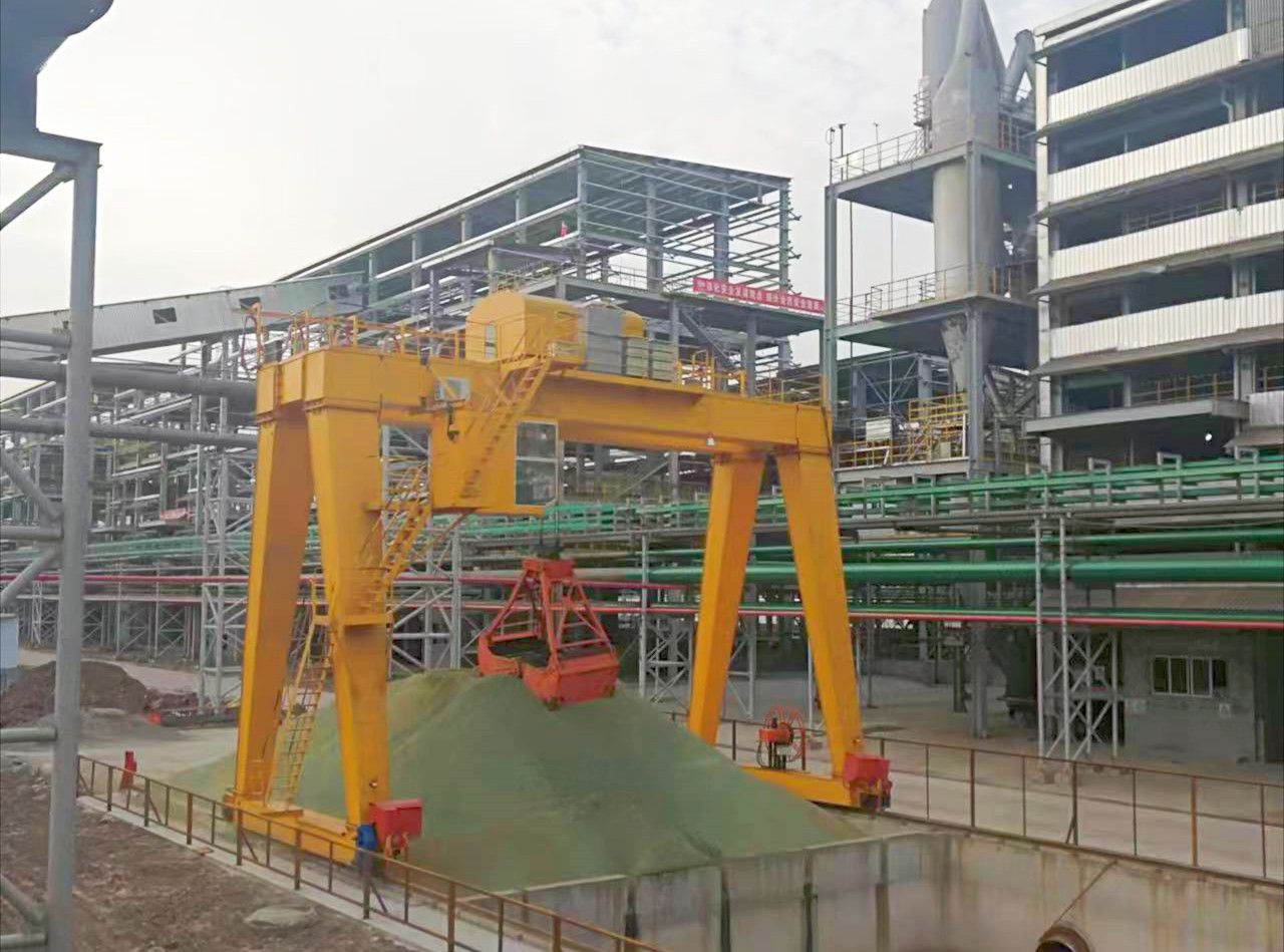 四川龍門吊、攀枝花MZ型抓斗門式起重機廠家銷售、安裝維修