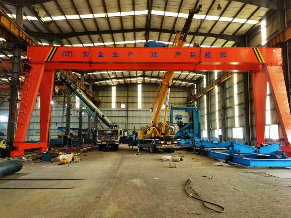 電動雙梁門式起重機、雙梁龍門吊、河南俊源