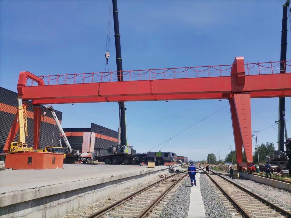 鄭州龍門吊、MG型電動雙梁門式起重機廠家銷售服務