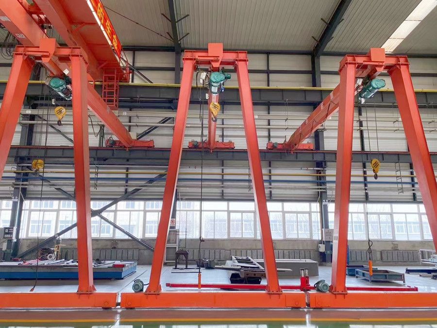 MH型電動(dòng)葫蘆門式起重機(jī)、MHB型半腿門式起重機(jī)