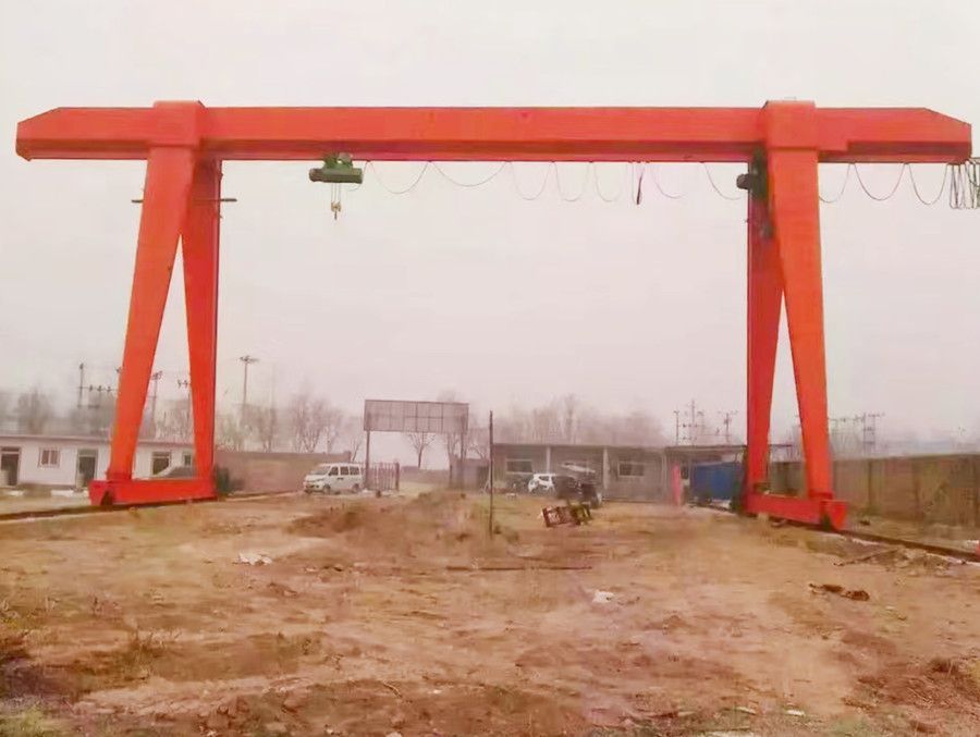 山東臨沂龍門吊、MH型電動葫蘆單梁門式起重機(jī)