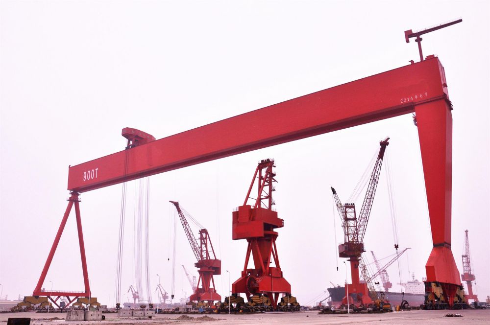 造船門式起重機的大車行走糾偏淺析