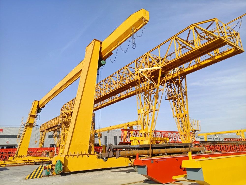 L型雙電動葫蘆門式起重機