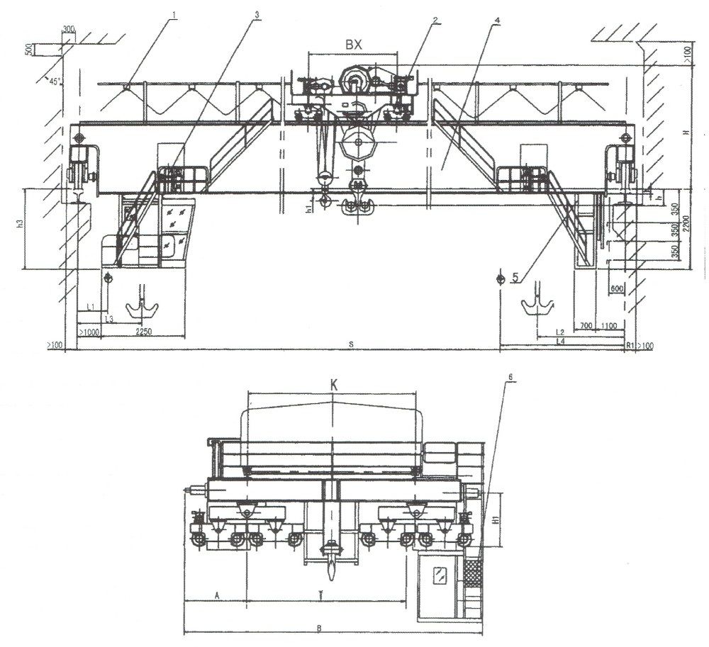 QD型300/40~350/75噸吊鉤橋式起重機外形尺寸圖.jpg
