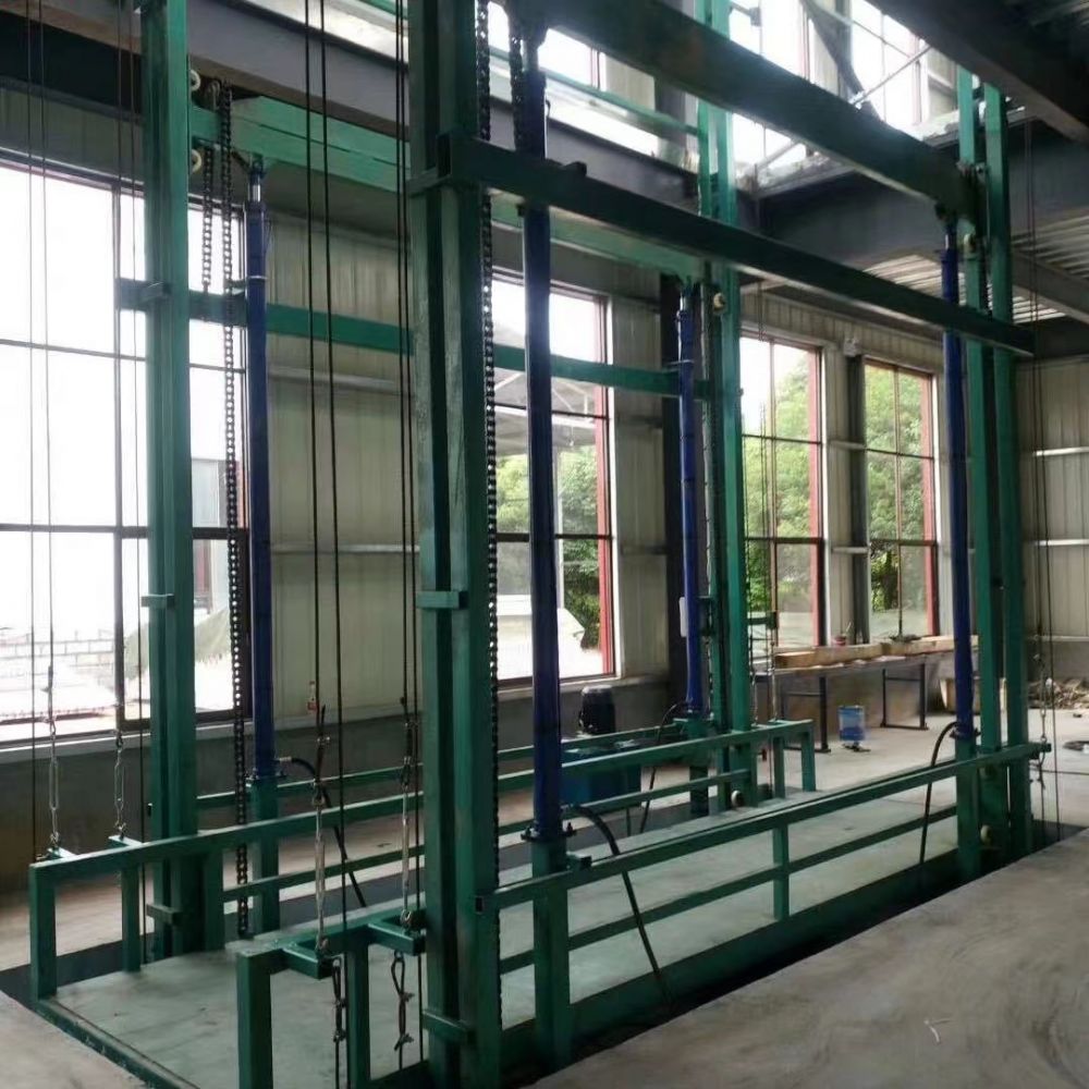 鏈條導(dǎo)軌液壓升降機(jī)、升降平臺(tái)、貨梯、載貨升降機(jī)