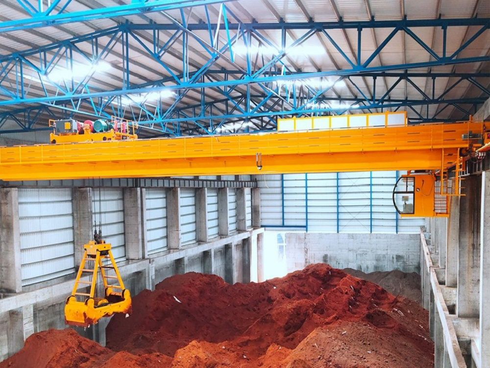 湖南長沙抓斗橋式起重機、抓斗航車、抓斗吊